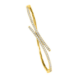 18KT 1.04 CT Diamond Bangle 18KT 1.04 CT Diamond Bangle