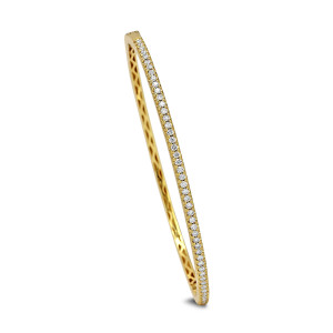 18KT 0.63 CT Studded Diamond Bangle 18KT 0.63 CT Studded Diamond Bangle
