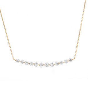 18KT 1.00 CT Diamond Necklace 18KT 1.00 CT Diamond Necklace