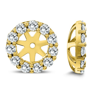 18KT 0.70 CT Diamond Round Stud Earrings 18KT 0.70 CT Diamond Round Stud Earrings