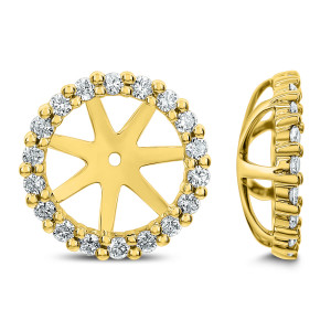 18KT 0.60 CT Diamond Round Stud Earrings 18KT 0.60 CT Diamond Round Stud Earrings