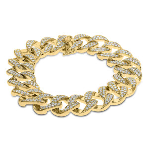 18KT 3.91 CT Diamond Link Bracelet 18KT 3.91 CT Diamond Link Bracelet