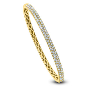18KT 2.30 CT Diamond Bangle 18KT 2.30 CT Diamond Bangle