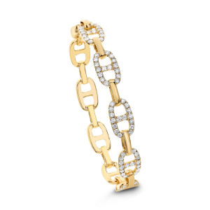 18KT 2.00 CT Diamond Interlocking Bangle 18KT 2.00 CT Diamond Interlocking Bangle