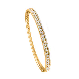18KT 1.78 CT Diamond Bangle 18KT 1.78 CT Diamond Bangle