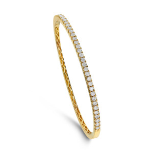18KT 1.51 CT Diamond Bangle 18KT 1.51 CT Diamond Bangle