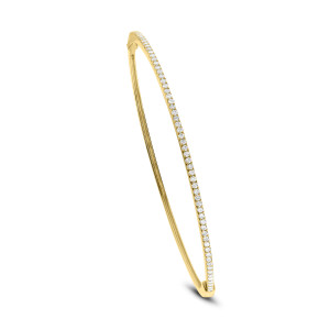18KT 0.59 CT Diamond Bangle 18KT 0.59 CT Diamond Bangle