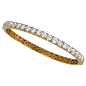 18KT 8.51 CT Diamond Bangle 18KT 8.51 CT Diamond Bangle