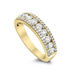 18KT 1.00 CT Diamond Wedding Ring 18KT 1.00 CT Diamond Wedding Ring