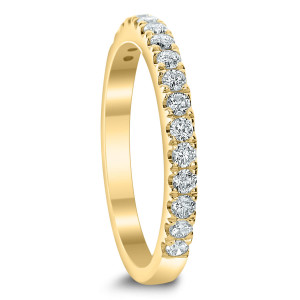 18KT 0.42 CT Diamond Band 18KT 0.42 CT Diamond Band