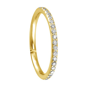 18KT 0.35 CT Diamond Band 18KT 0.35 CT Diamond Band