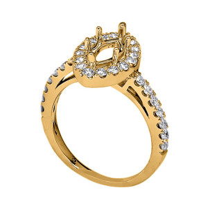 18KT 1.23 CT Semi-Mount Solitaire Marquise Diamond Ring 18KT 1.23 CT Semi-Mount Solitaire Marquise Diamond Ring
