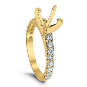 18KT 0.60 CT Diamond Semi Mounting Engagement Ring 18KT 0.60 CT Diamond Semi Mounting Engagement Ring